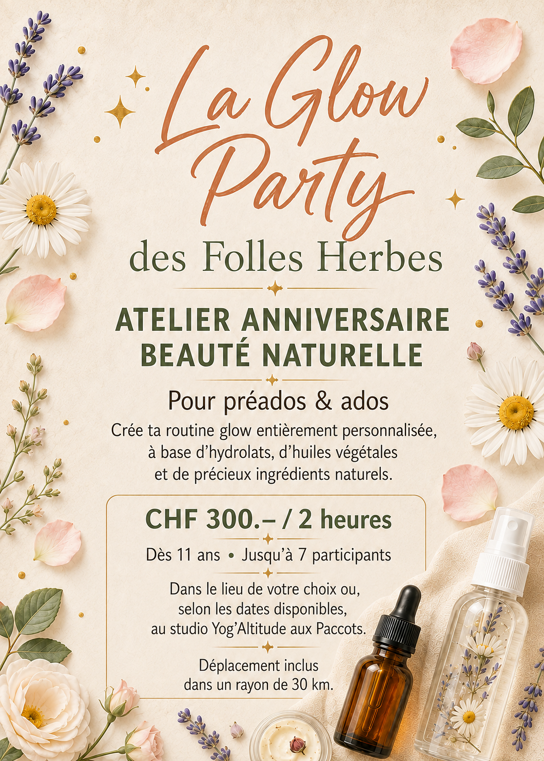 La Glow Party des Folles Herbes