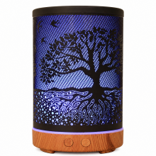 Diffuseur d'huiles essentielles Cylindre Arbre de Vie - 16 cm