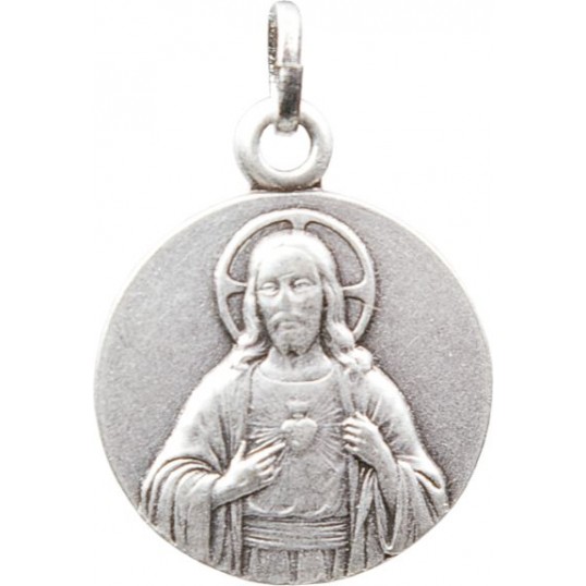 Médaille argentée de Jésus Christ