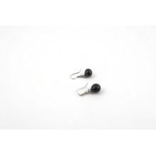 Shungite - Boucles d'oreilles balles