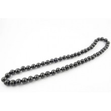 Shungite - Collier perles 60 cm