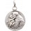 Médaille argentée de Saint Antoine
