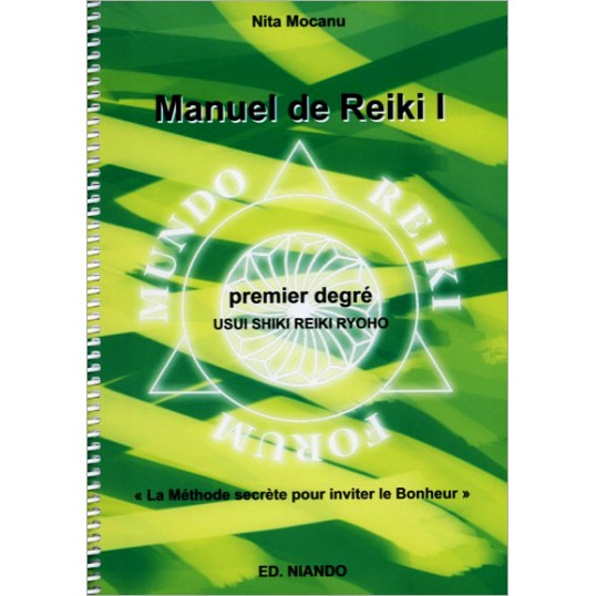 Livre - Manuel de Reiki 1er degré