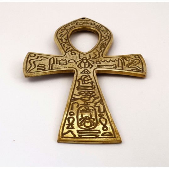 Croix Ankh en laiton