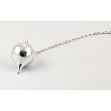 Pendule - goutte argent