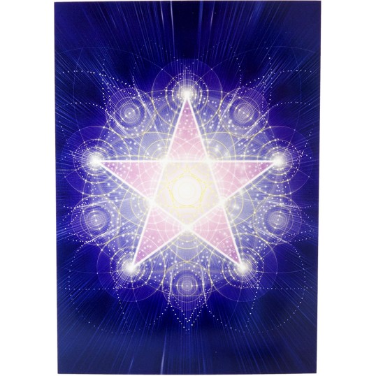 Carte vibratoire - Pentagramme
