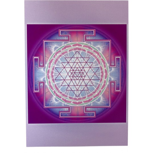 Carte vibratoire - Shri Yantra