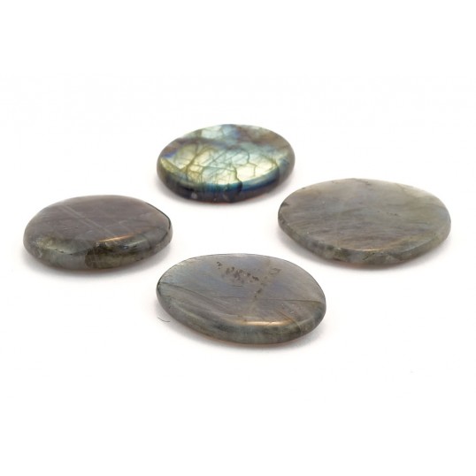 Pierre galet plat - Labradorite