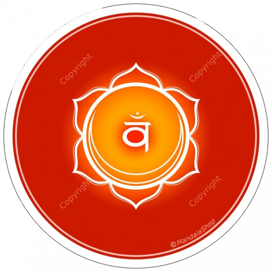 Disque harmonisant - 2ème chakra - orange