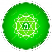 Disque harmonisant - 4ème chakra - vert