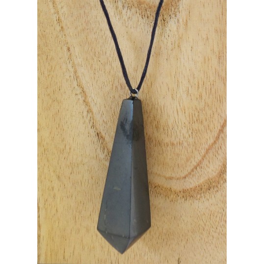 Shungite - Pendentif obélisque