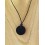 Shungite - Pendentif rond 2cm
