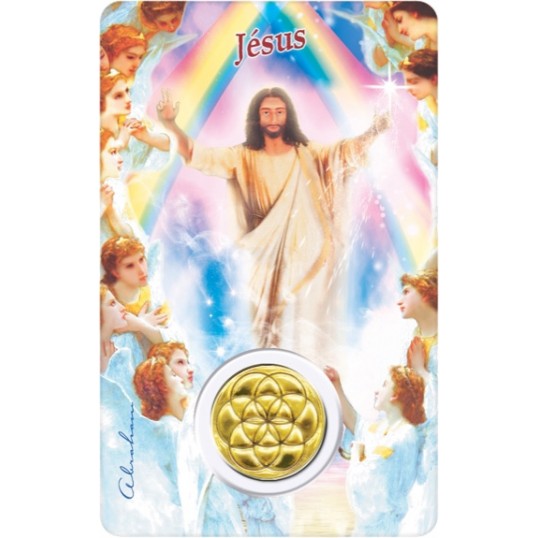 Carte protection - Jesus