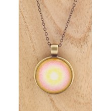 Pendentif Yandala - a tes côtés - laiton vieilli