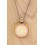Pendentif Yandala - a tes côtés - laiton vieilli