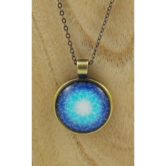 Pendentif Yandala - Attrape rêves - laiton veilli