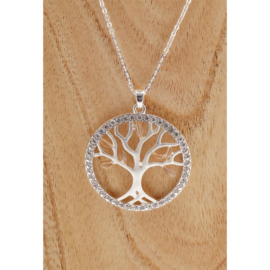 Pendentif - yggdrasil en argent