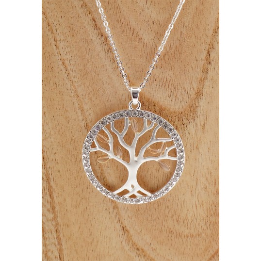 Pendentif - yggdrasil en argent