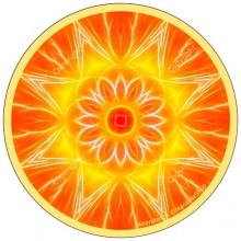 Disque harmonisant - Mandala Abondance
