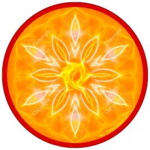 Disque harmonisant - Mandala Feu