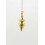 Pendule - Triangle - laiton doré