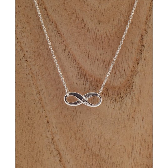 Pendentif - Lemniscate avec chaine