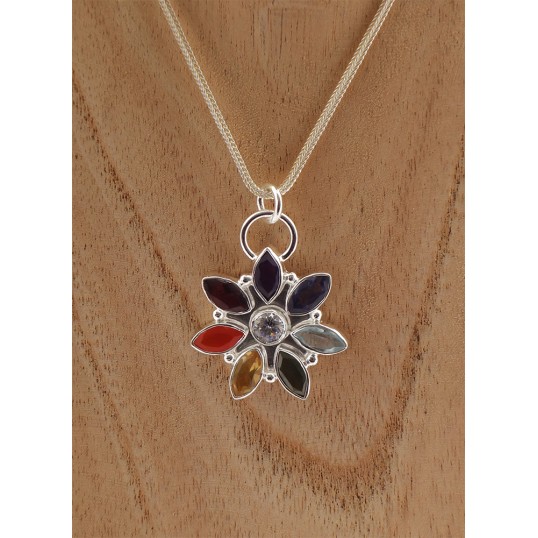 Pendentif - étoile chakra