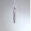 Pendule Isis argent