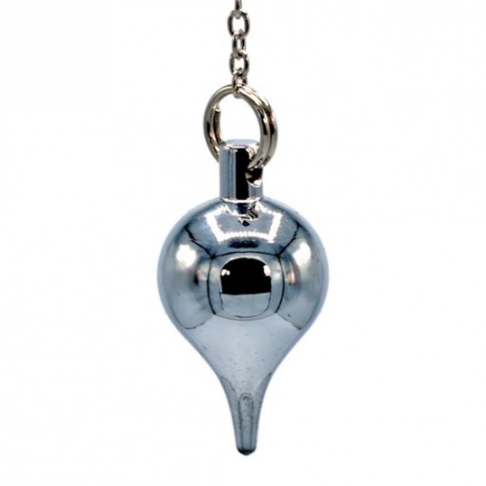 Pendule - poire chrome