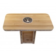 Banc de méditation Yggdrasil - Bambou