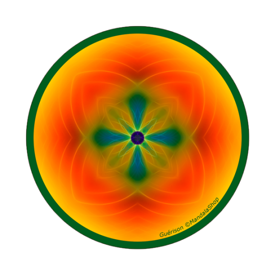 Disque harmonisant - Mandala Guérison