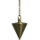 Pendule des Guérisseurs en laiton doré