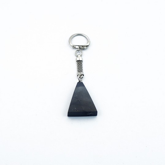 Shungite - Porte-clef trapèze