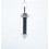 Pendule - témoin cylindrique Mermet argent