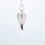 Pendule - ange quartz rose