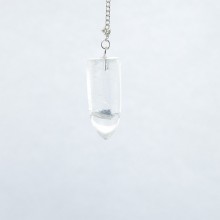 Pendule - fusée cristal de roche