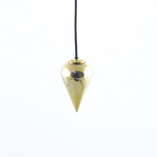 Pendule ogive doré