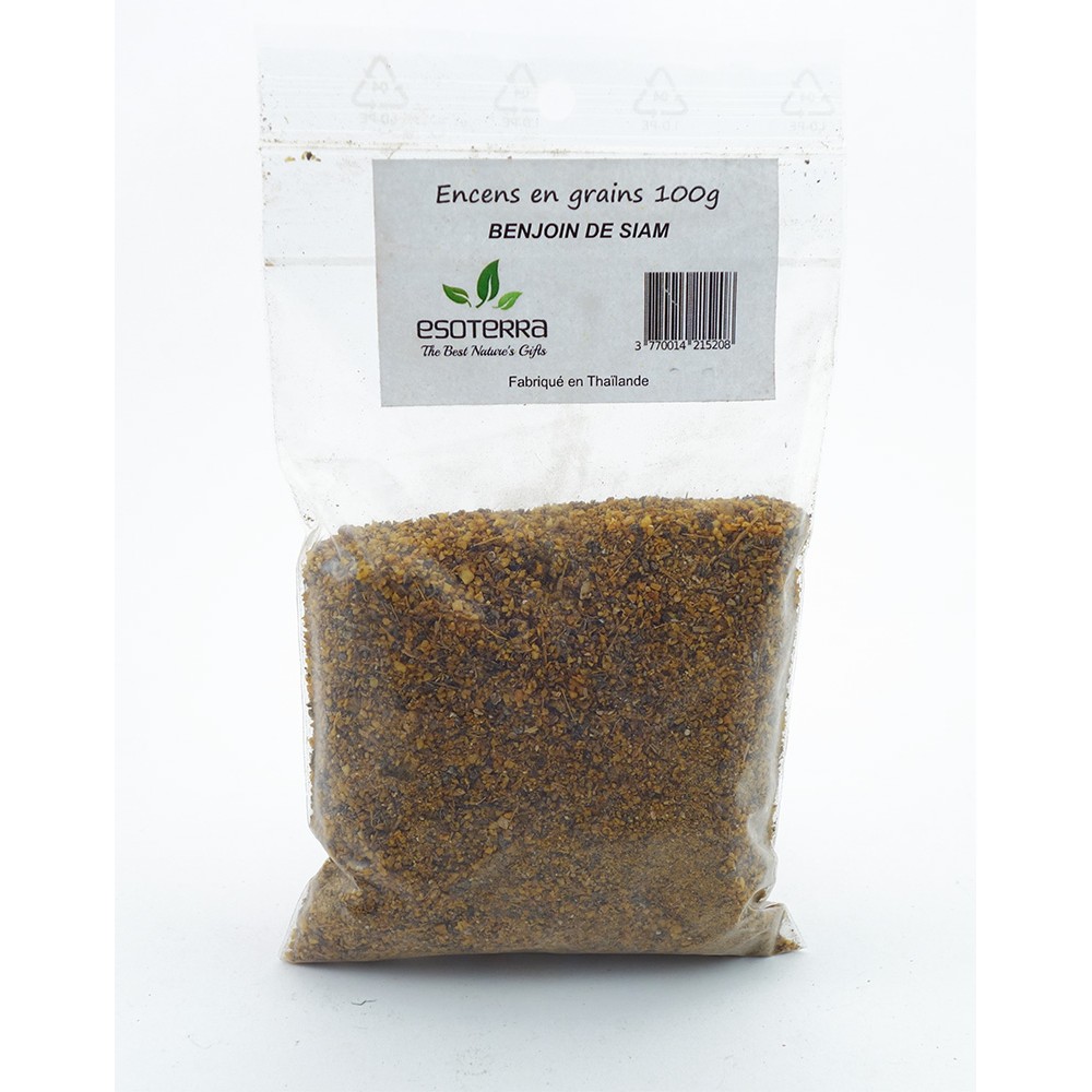 Encens Résine Benjoin Du Siam – 100g, Naturelle, Marque Encenstone