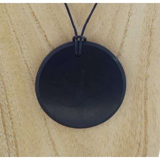 Shungite - pendentif soleil