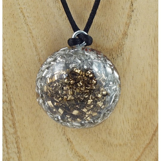 Orgonite - pendentif bombé