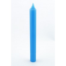 Bougie teintée masse - bleu pastel