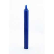 Bougie teintée masse - bleu roi