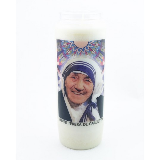 Bougie neuvaine - Sainte Teresa de Calcultta