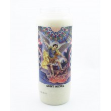 Bougie neuvaine - Saint Michel