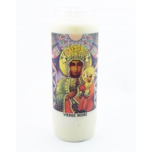 Bougie neuvaine - Vierge Noire