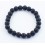 Bracelet perles 8mm - pierre de lave