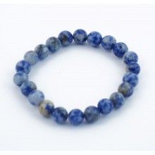 Bracelet perles 8mm - sodalite
