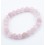 Bracelet perles 8mm - quartz rose