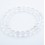 Bracelet perles 8mm - cristal de roche