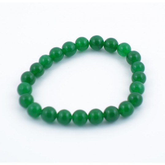 Bracelet perles 8mm - jade